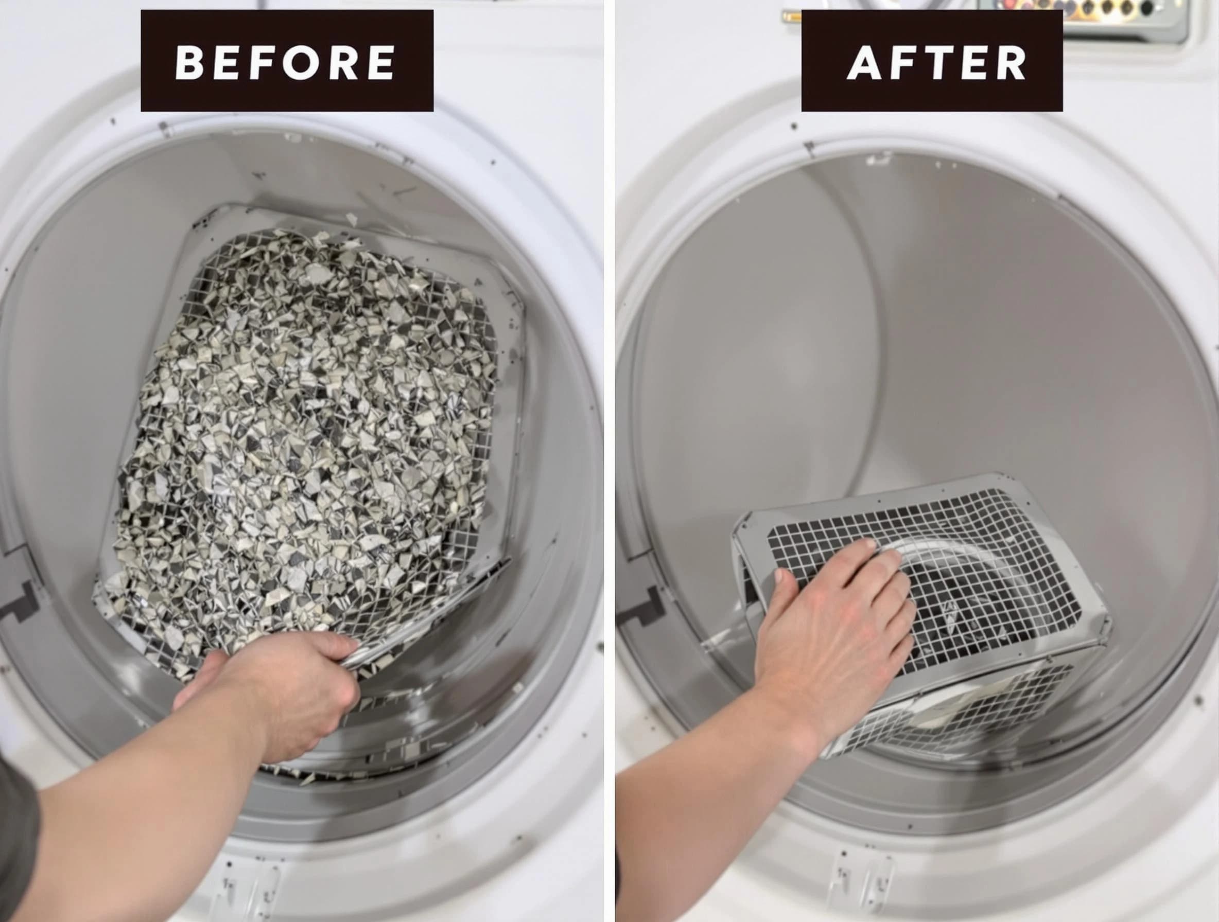 Professional lint trap cleaning by Draper Dryer Vent Cleaning in Draper