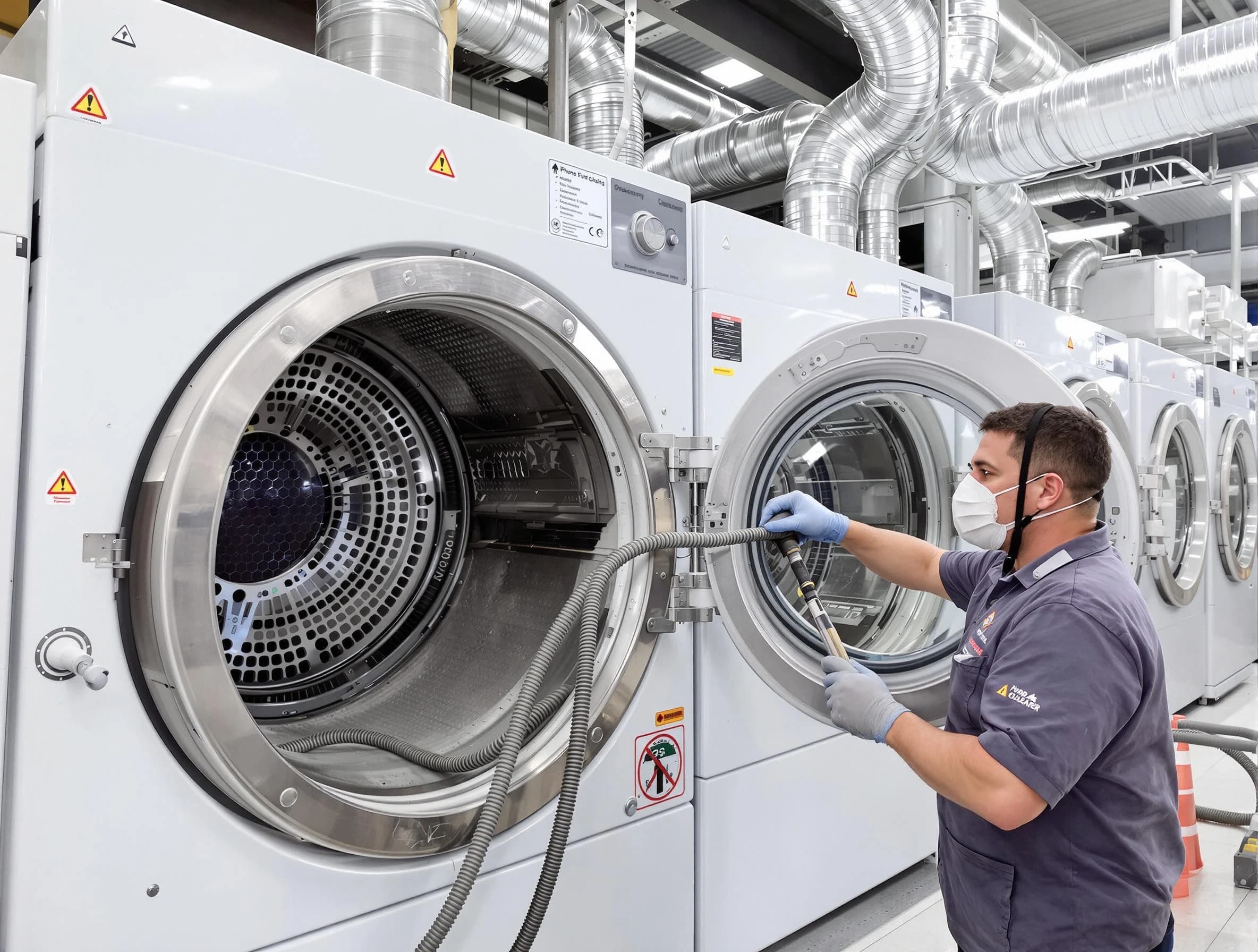 Industrial-grade dryer vent cleaning by Draper Dryer Vent Cleaning in Draper