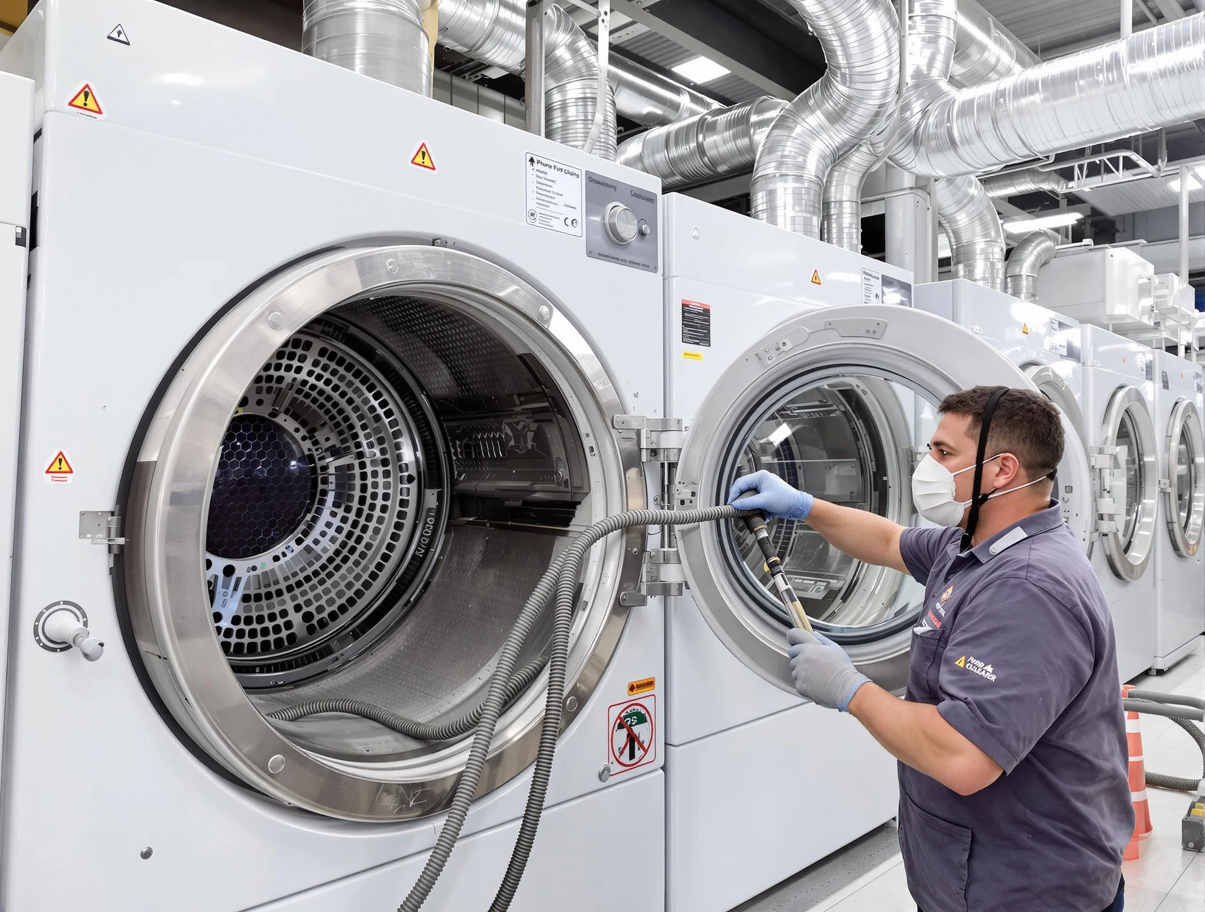 Industrial-grade dryer vent cleaning by Draper Dryer Vent Cleaning in Draper