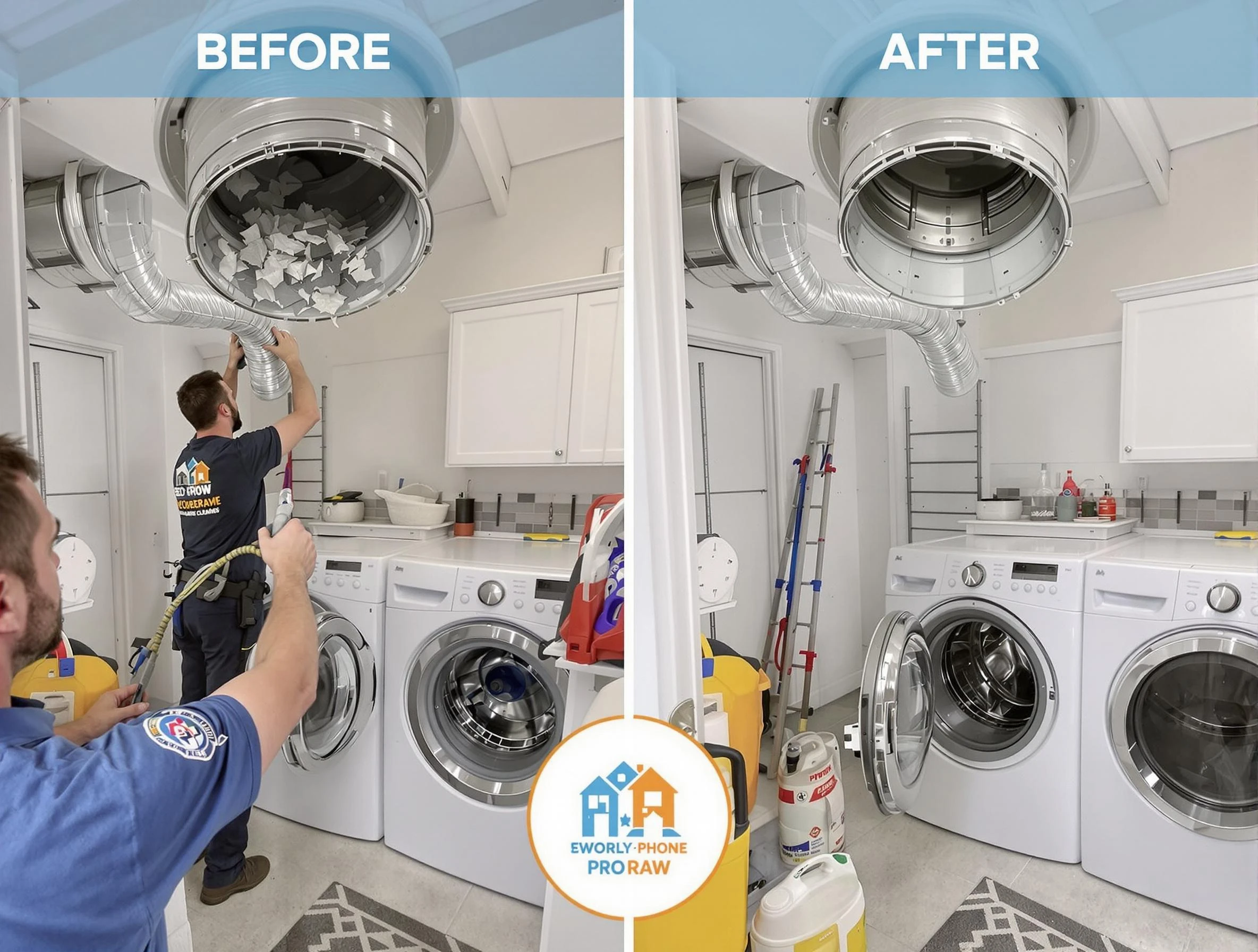 Residential dryer vent cleaning by Draper Dryer Vent Cleaning in Draper